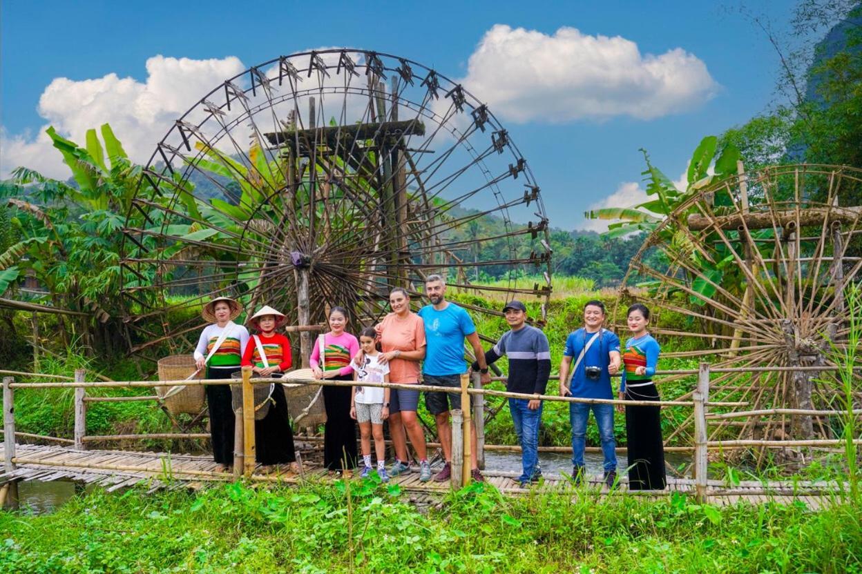 Oh Pu Luong Homestay Huong Ba Thuoc 外观 照片