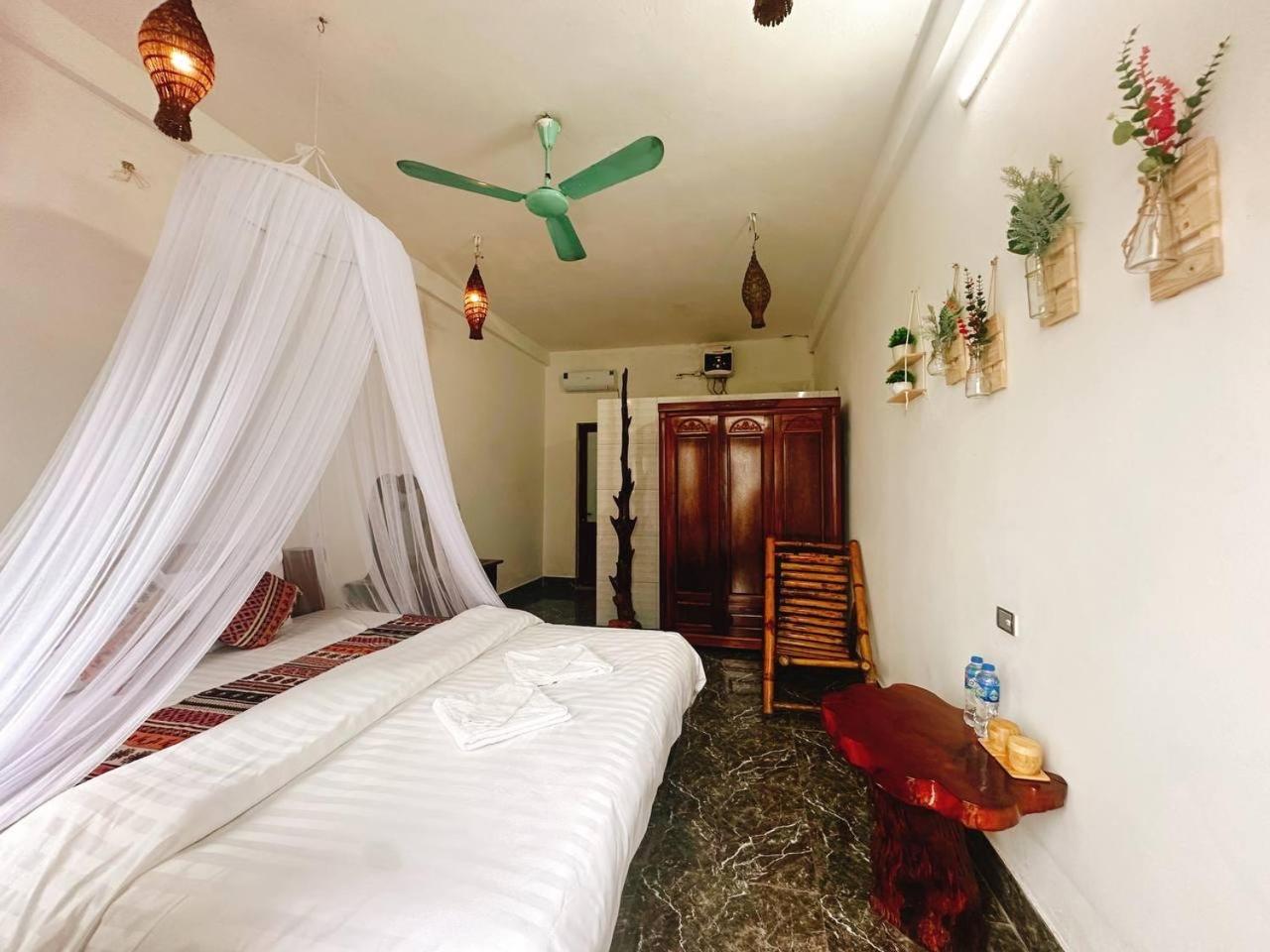 Oh Pu Luong Homestay Huong Ba Thuoc 外观 照片