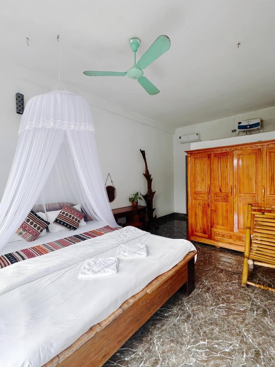 Oh Pu Luong Homestay Huong Ba Thuoc 外观 照片