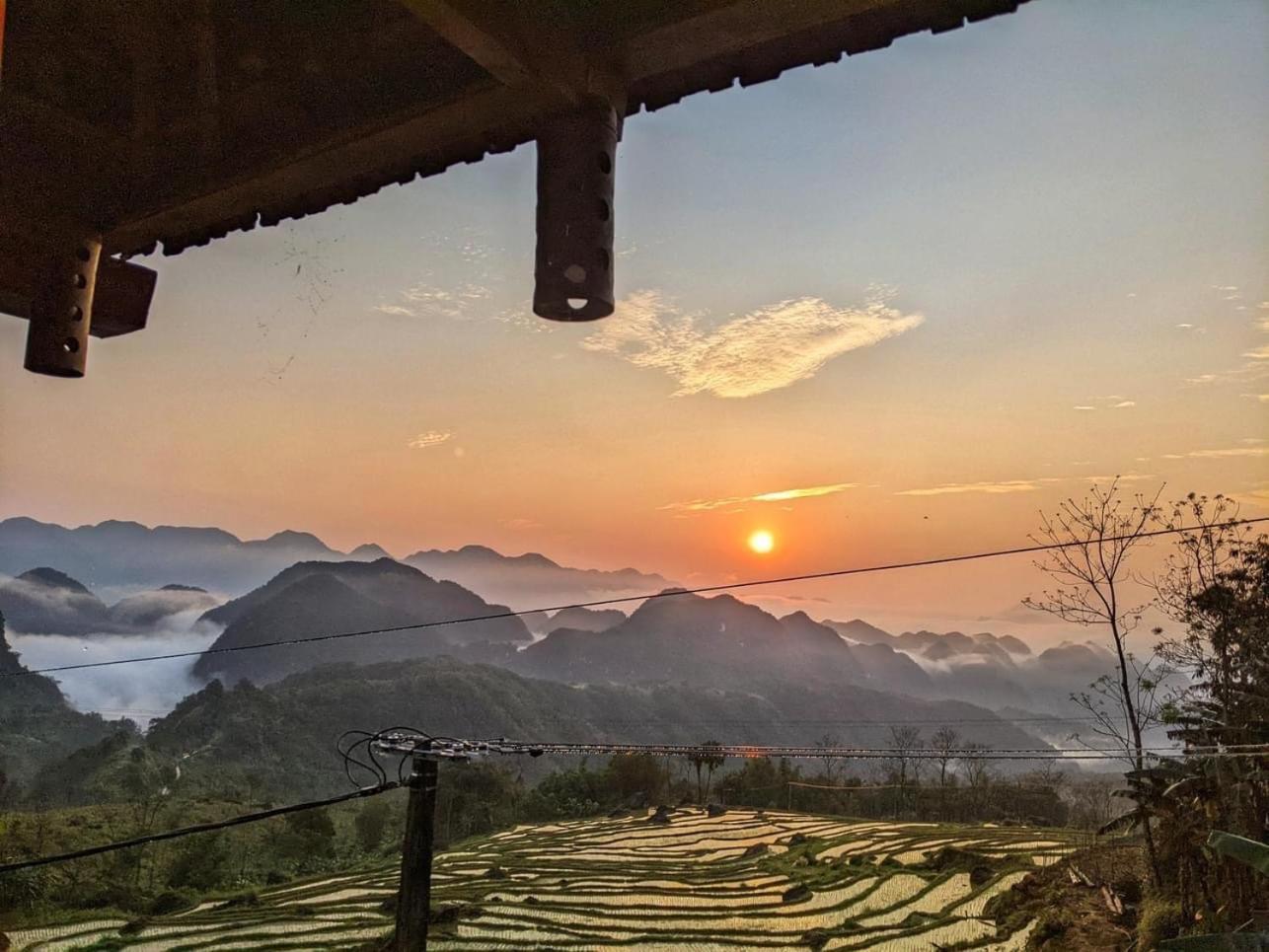 Oh Pu Luong Homestay Huong Ba Thuoc 外观 照片