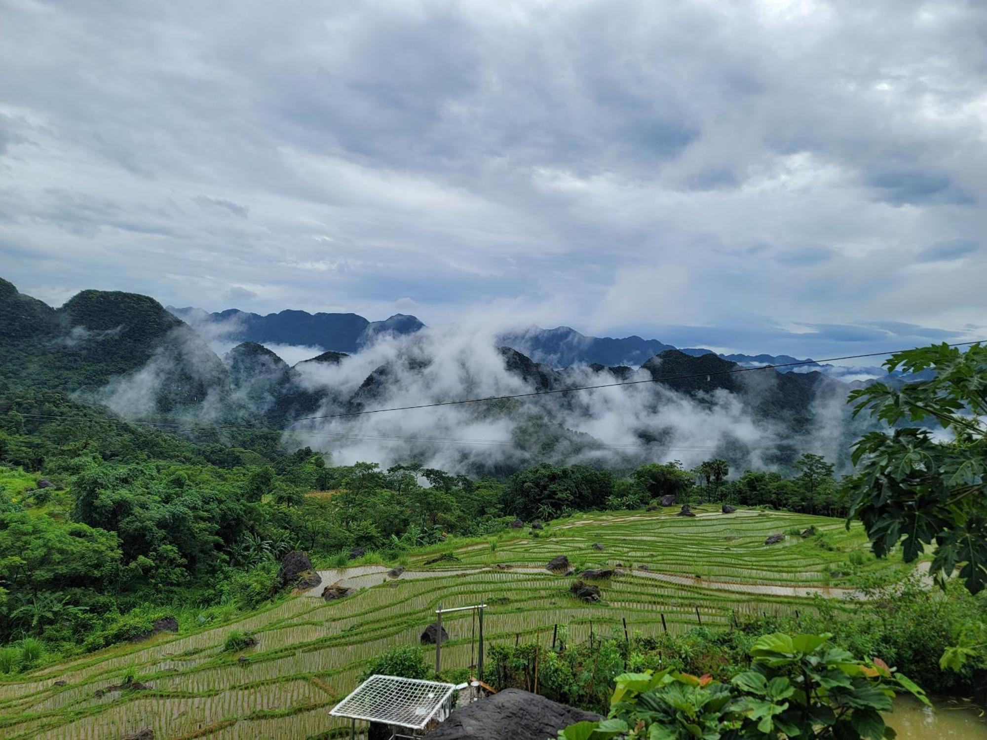 Oh Pu Luong Homestay Huong Ba Thuoc 外观 照片