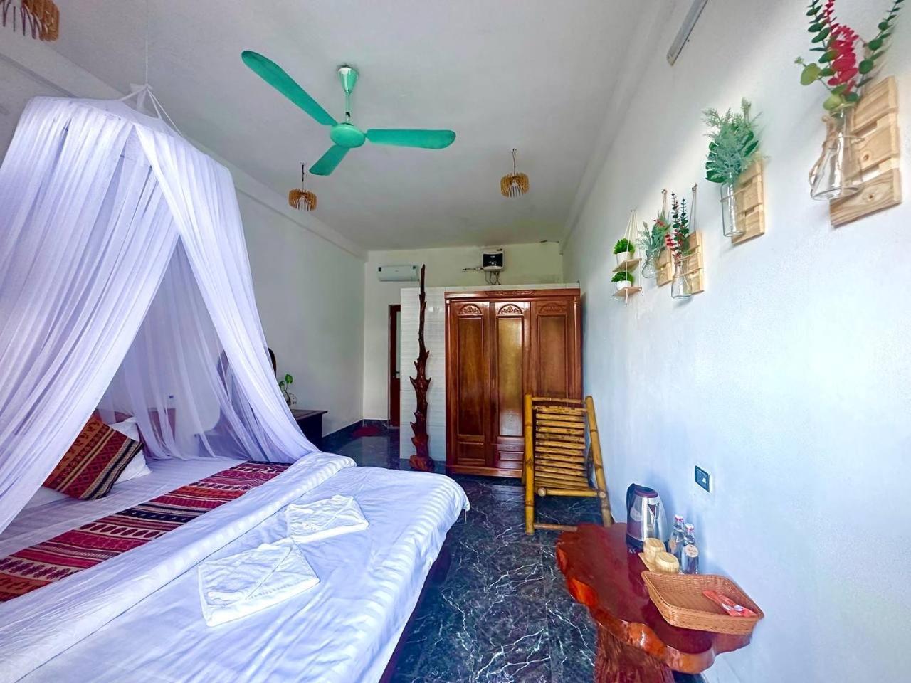 Oh Pu Luong Homestay Huong Ba Thuoc 外观 照片