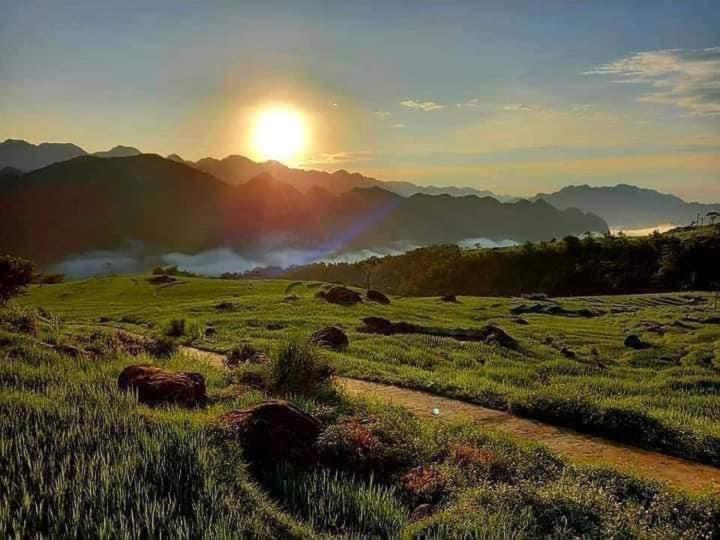Oh Pu Luong Homestay Huong Ba Thuoc 外观 照片