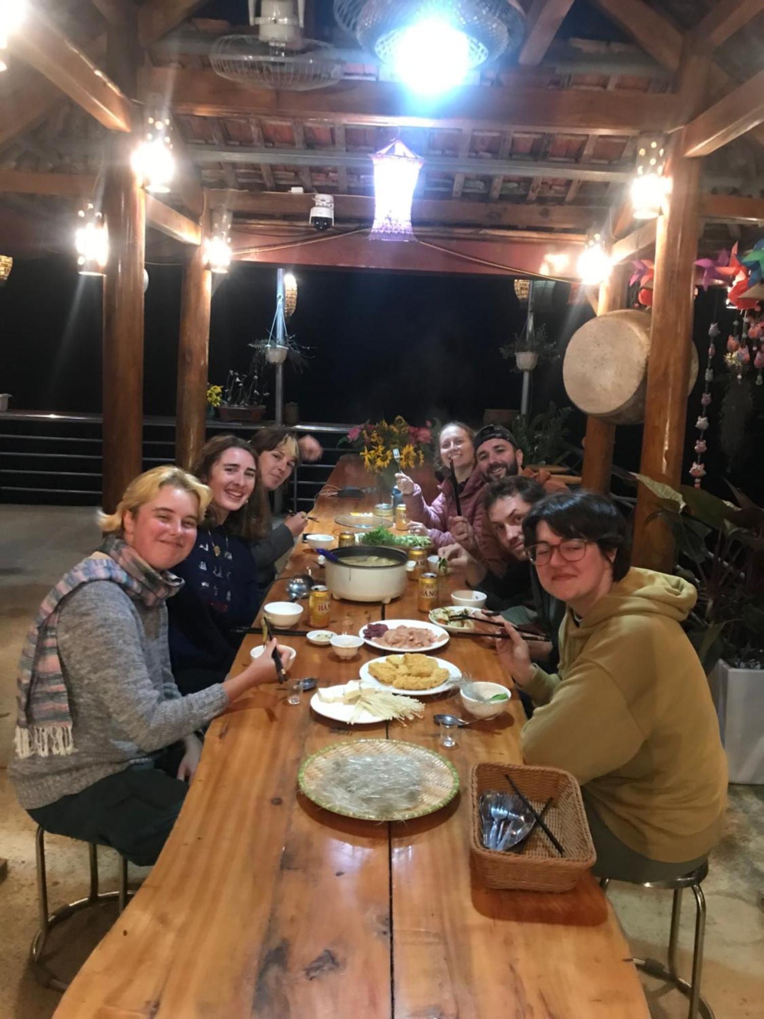 Oh Pu Luong Homestay Huong Ba Thuoc 外观 照片